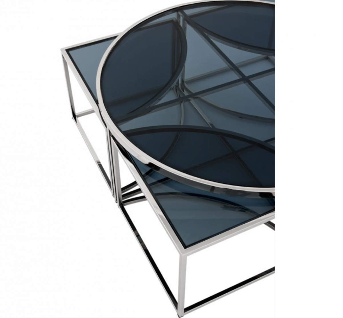 Art Deco Luxus Couchtisch - Wohnzimmer Salon Tisch - Luxus Qualität