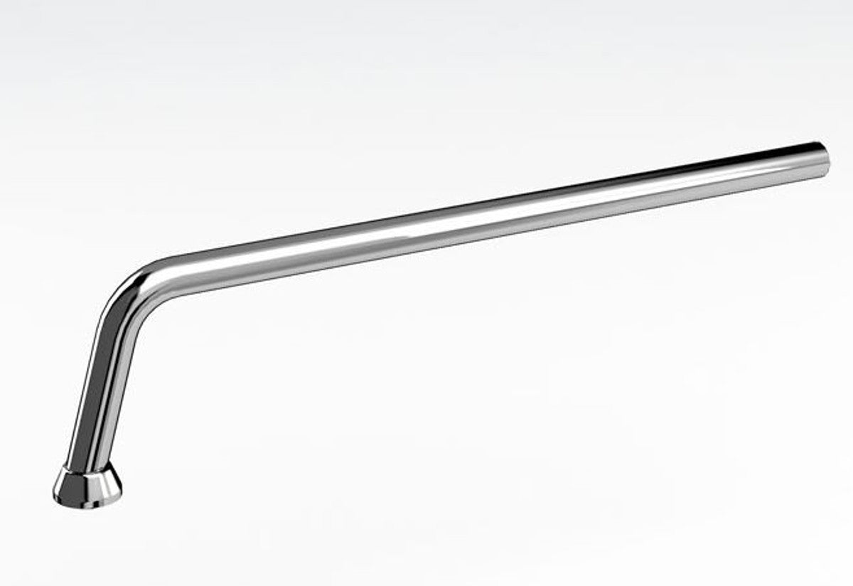 Ablaufrohr Chrom für Nostalgie Badewanne Naturstein freistehend 1700mm BCha - Ablauf Rohr